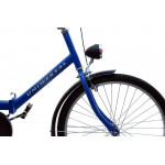 Retro skladací bicykel Fuzlu 24'' Universal / Universe 1 prevodový 15" modrá